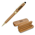 Eco-Friendly Bamboo Stylus Pencil Set